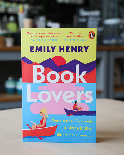 An image of the book cover for Book Lovers by Emily Henry