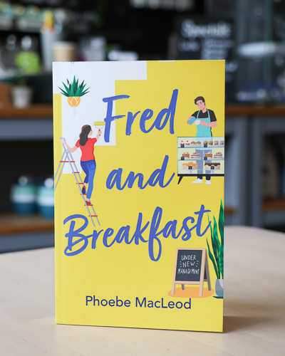 An image of the book cover for Fred and Breakfast by Phoebe MacLeod