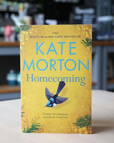 An image of the book cover for Homecoming by Kate Morton