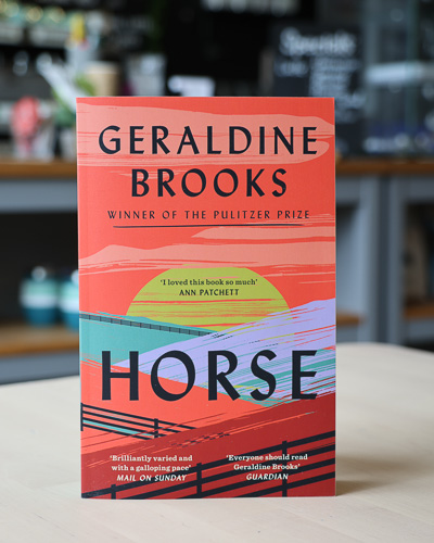 An image of the book cover for Horse by Geraldine Brooks
