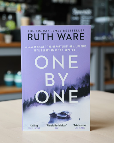 An image of the book cover for One by One by Ruth Ware