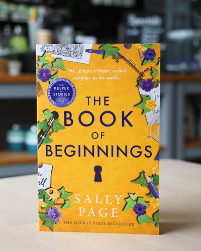 An image of the book cover for The Book of Beginnings by Sally Page
