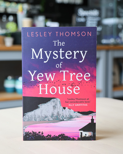 An image of the book cover for The Mystery of Yew Tree House by Lesley Thomson