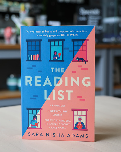 An image of the book cover for The Reading List by Sara Nisha Adams