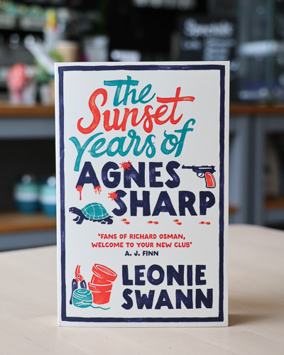 An image of the book cover for The Sunset Years of Agnes Sharp by Leonie Swann