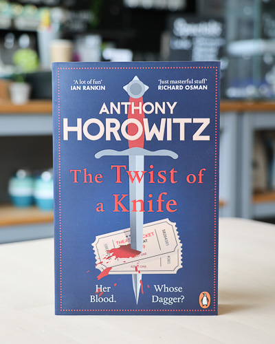 An image of the book cover for The Twist of a Knife by Anthony Horowitz