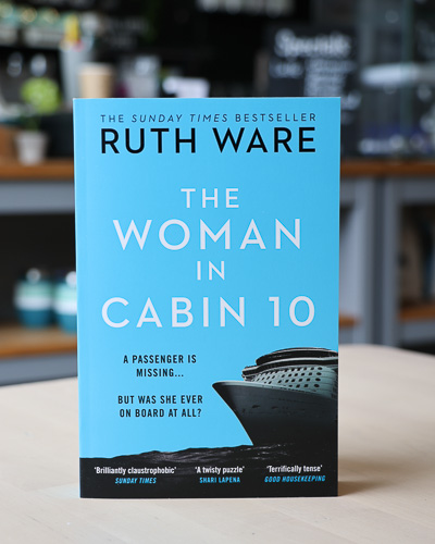 An image of the book cover for The Woman in Cabin 10 by Ruth Ware