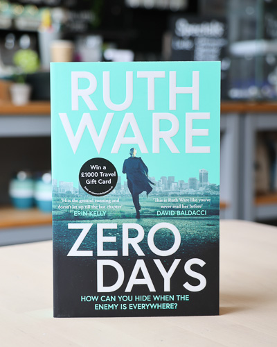 An image of the book cover for Zero Days by Ruth Ware
