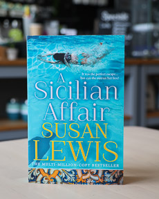 An image of the book cover for A Sicilian Affair by Susan Lewis