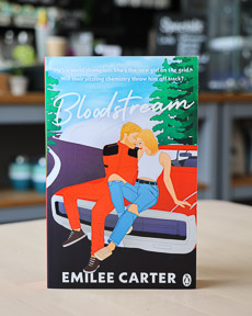 An image of the book cover for Bloodstream by Emilee Carter