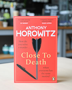 An image of the book cover for Close to Death by Anthony Horowitz