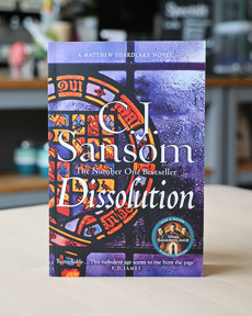 An image of the book cover for Dissolution by C. J. Sansom