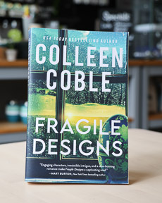 An image of the book cover for Fragile Designs by Colleen Coble