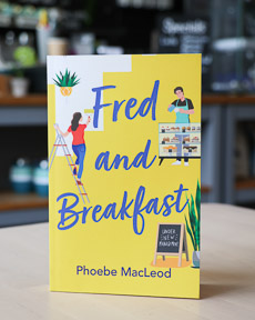 An image of the book cover for Fred and Breakfast by Phoebe MacLeod