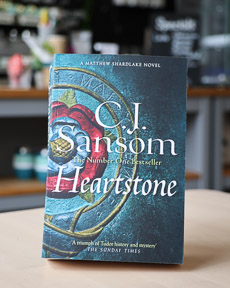An image of the book cover for Heartstone by C. J. Sansom