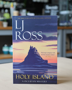 An image of the book cover for Holy Island by L. J. Ross