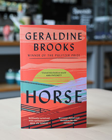 An image of the book cover for Horse by Geraldine Brooks