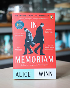 An image of the book cover for In Memoriam by Alice Winn
