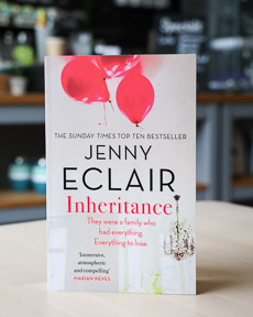 An image of the book cover for Inheritance by Jenny Eclair