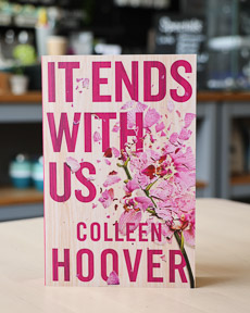 An image of the book cover for It Ends with Us by Colleen Hoover