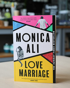 An image of the book cover for Love Marriage by Monica Ali