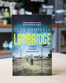 An image of the book cover for Lowbridge by Lucy Campbell