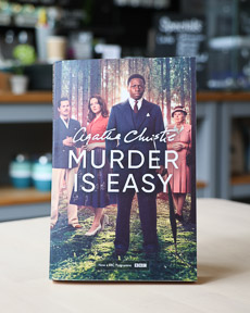 An image of the book cover for Murder Is Easy by Agatha Christie