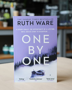 An image of the book cover for One by One by Ruth Ware