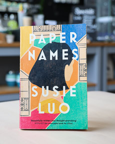 An image of the book cover for Paper Names by Susie Luo