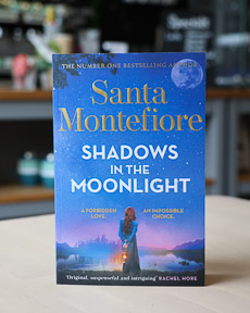 An image of the book cover for Shadows in the Moonlight by Santa Montefiore