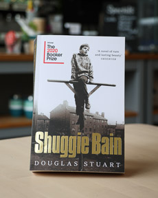 An image of the book cover for Shuggie Bain by Douglas Stuart