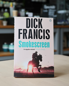 An image of the book cover for Smokescreen by Dick Francis