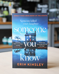 An image of the book cover for Someone You Know by Erin Kinsley