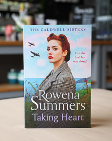 An image of the book cover for Taking Heart by Rowena Summers