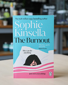 An image of the book cover for The Burnout by Sophie Kinsella