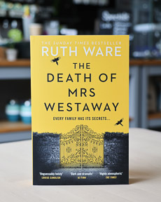 An image of the book cover for The Death of Mrs Westaway by Ruth Ware