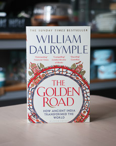 An image of the book cover for The Golden Road by William Dalrymple