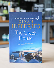 An image of the book cover for The Greek House by Dinah Jefferies