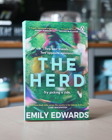 An image of the book cover for The Herd by Emily Edwards