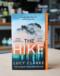 An image of the book cover for The Hike by Lucy Clarke
