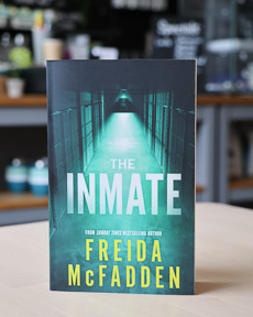 An image of the book cover for The Inmate by Freida McFadden