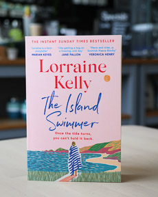 An image of the book cover for The Island Swimmer by Lorraine Kelly