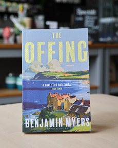 An image of the book cover for The Offing by Benjamin Myers
