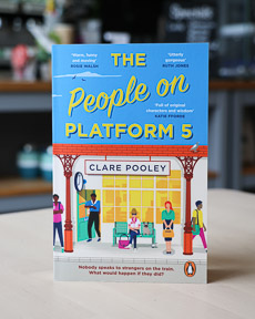An image of the book cover for The People on Platform 5 by Clare Pooley