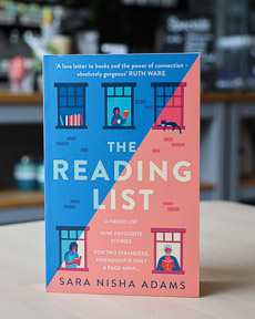 An image of the book cover for The Reading List by Sara Nisha Adams