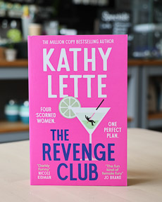 An image of the book cover for The Revenge Club by Kathy Lette
