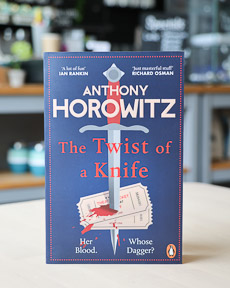 An image of the book cover for The Twist of a Knife by Anthony Horowitz