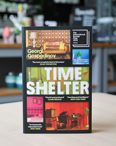 An image of the book cover for Time Shelter by Georgi Gospodinov